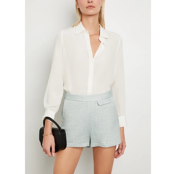 MATIN Luca Short in Pale Blue NWT Women's Shorts - Picture 7 of 10